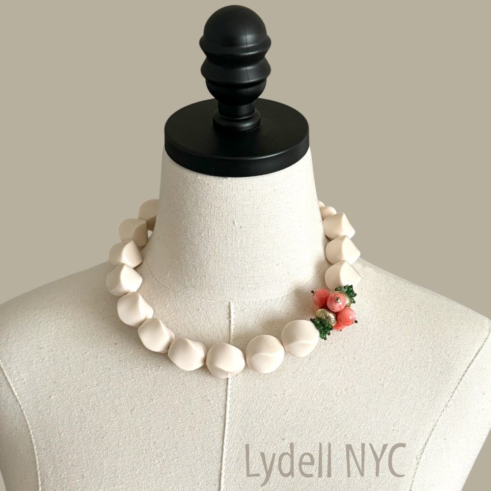 Lydell NYC chunky bead statement necklace